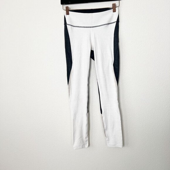 Outdoor Voices Small TechSweat 7/8 Zoom Leggings Athletic Color Block Sporty - Picture 3 of 9